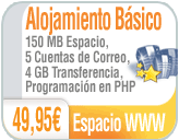 Alojamiento web y registro de dominios