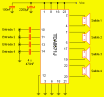 Amplificador de 4 x 40w