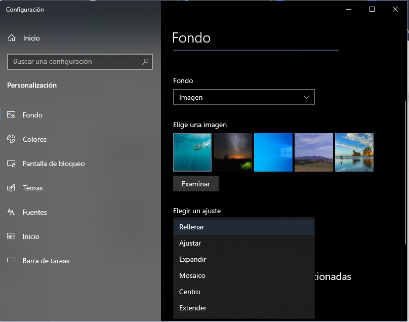 Windows 10: ajustes adicionales