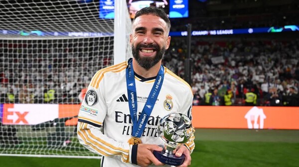 El partido de la Supercopa de la UEFA marca un nuevo récord para Dani Carvajal