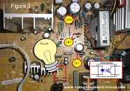 Adaptación de la fuente conmutada de un televisor en otro