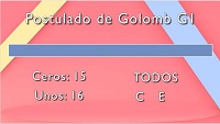 ¿Qué son los postulados de Golomb?