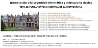 Principios de la criptografía y hechos históricos