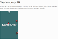 Tu primer juego 2D