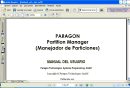 Manual de Paragon Partition Manager