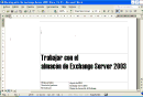 Trabajar con el almacén de Exchange Server 2003
