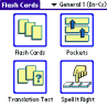 FlashCards Espanol <-> Inglés para Palm OS v1.1.12