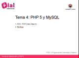 PHP + MySQL, iniciación