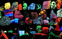 Los minerales fluorescentes