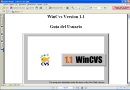 WinCvs v1.1: Guía del Usuario