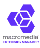 Macromedia Extension Manager v1.7