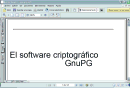 El software criptográfico GnuPG