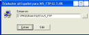 Traductor al castellano de WS_FTP LE 5.08