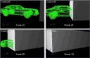 Transformación de objeto con líneas a objeto texturizado