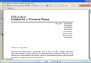 Linux instalación y primeros pasos v1.1.2
