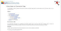 Cómo hacer un Curriculum Vitae