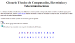 Glosario Técnico de Computación, Electrónica y Telecomunicaciones