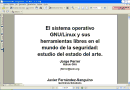 GNU/Linux y sus herramientas libres en el mundo de la seguridad