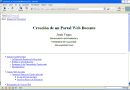 Creación de un Portal Web Docente