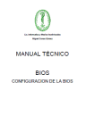 Configuraciones y Tipos de BIOS