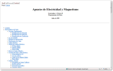 Apuntes de Electricidad y Magnetismo