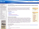 Microsoft Dynamics para la mediana empresa