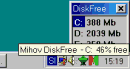 Mihov DiskFree v2.4