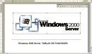 Windows 2000 Server: Tablas de Funciones