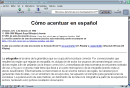 Cómo acentuar en español