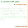 Usabilidad de los Sitios Web
