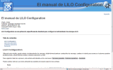 El manual de LILO Configuration