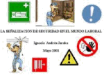 Señalización de seguridad en el trabajo