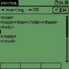 HTML en la Palm-a de tu mano