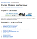 Curso de Mesero