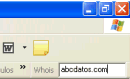 WhoisBar v1.0