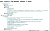 Curso Sistemático de Derechos Humanos