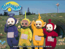 Teletubbies saludando