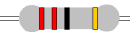 Códigos de color de resistencias