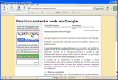 Posicionamiento web en Google