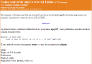 Cómo convertir mp3 a wav en Linux