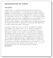 Características del sonido