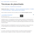 Técnicas de planchado y conservación de la ropa