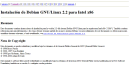 Instalación de Debian GNU/Linux 2.2 para Intel x86