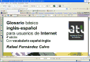 Glosario básico inglés-español para usuarios de Internet