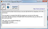 Mozilla Firefox Password Recovery v5.0.0