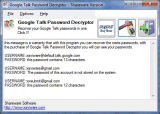 Google Talk Password Decryptor v1.0.0.0