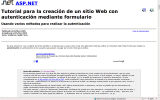 Tutorial para la creación de un sitio Web