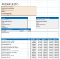 Presupuesto muebles en Excel vSept 2010