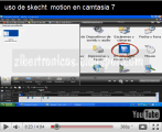 Uso de Sketch Motion en Camtasia