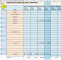 Obras con ingresos y gastos en Excel vNov 2010